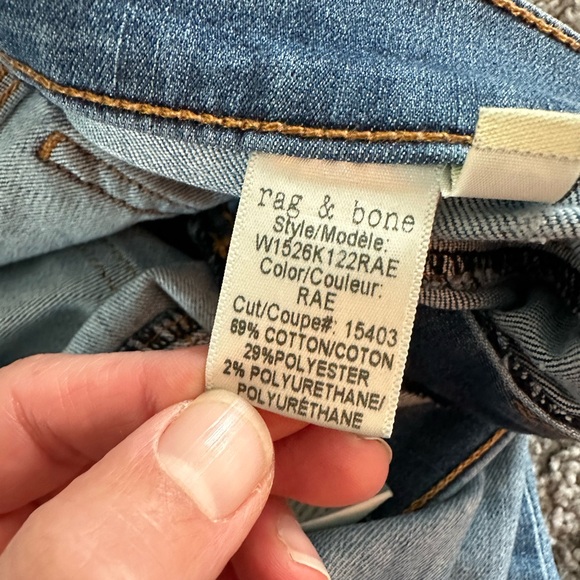 Rag & Bone capri cropped skinny jean. Great condition. Size 25 - Picture 3 of 3